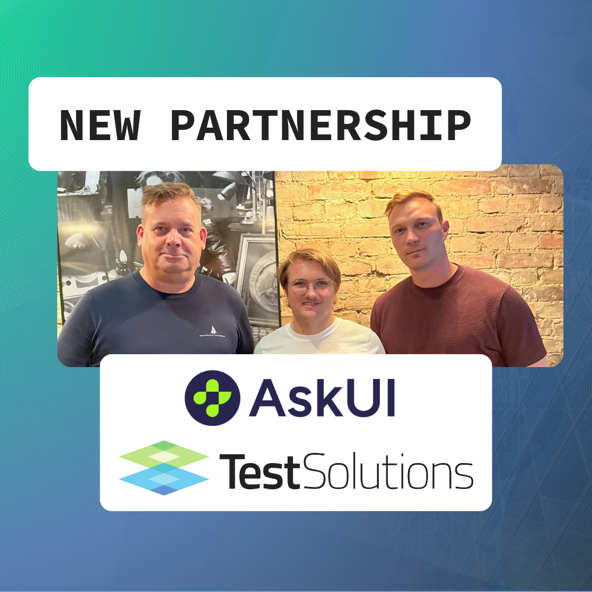 Partnerschaft zwischen TestSolutions und AskUI